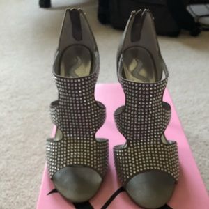 Silver Nina Shoes